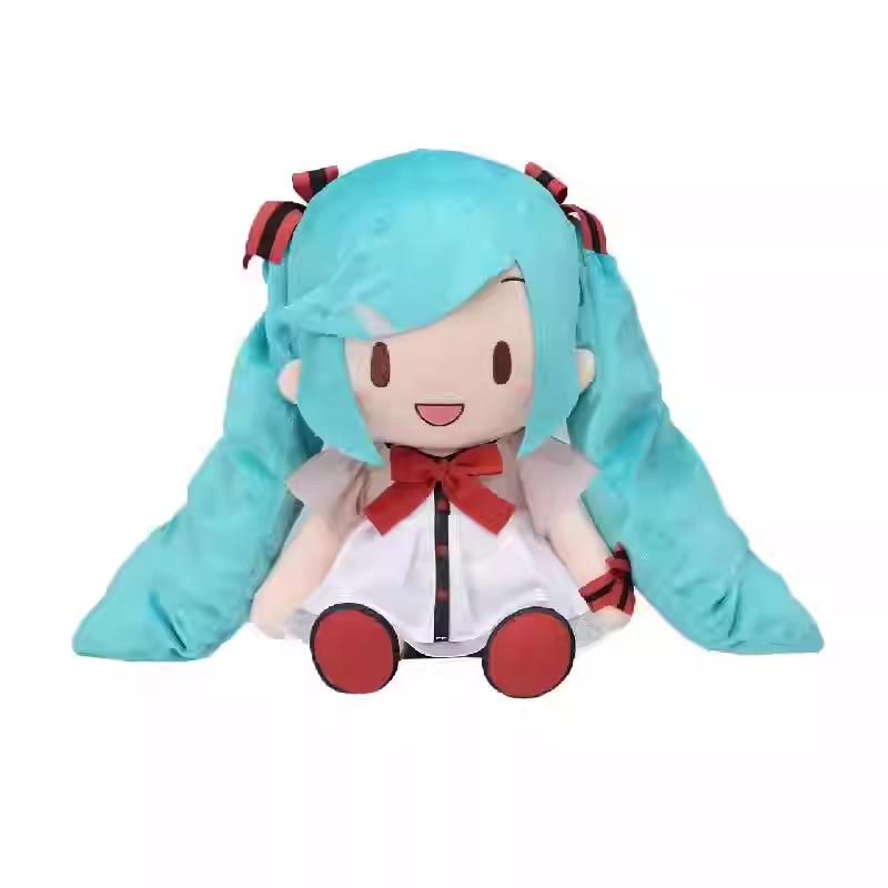 NEW Hatsune Miku Kawaii Cute Cartoon Doll Snow Hatsune Doll Creative Peripheral Pillow Trendy Personality Trendy Gift