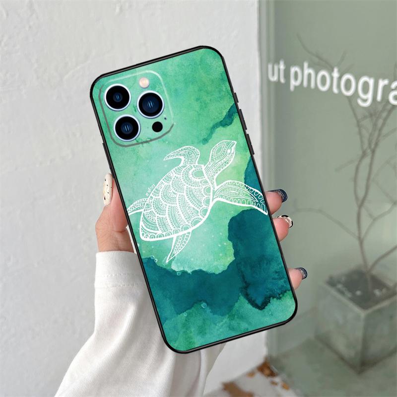 

Милый мультяшный чехол-черепашка из мягкого силикона для iPhone 17 Air 11 14 16 15 Pro Max 12 13 Mini 16 Plus 16e Задняя крышка iPhone 16 Plus