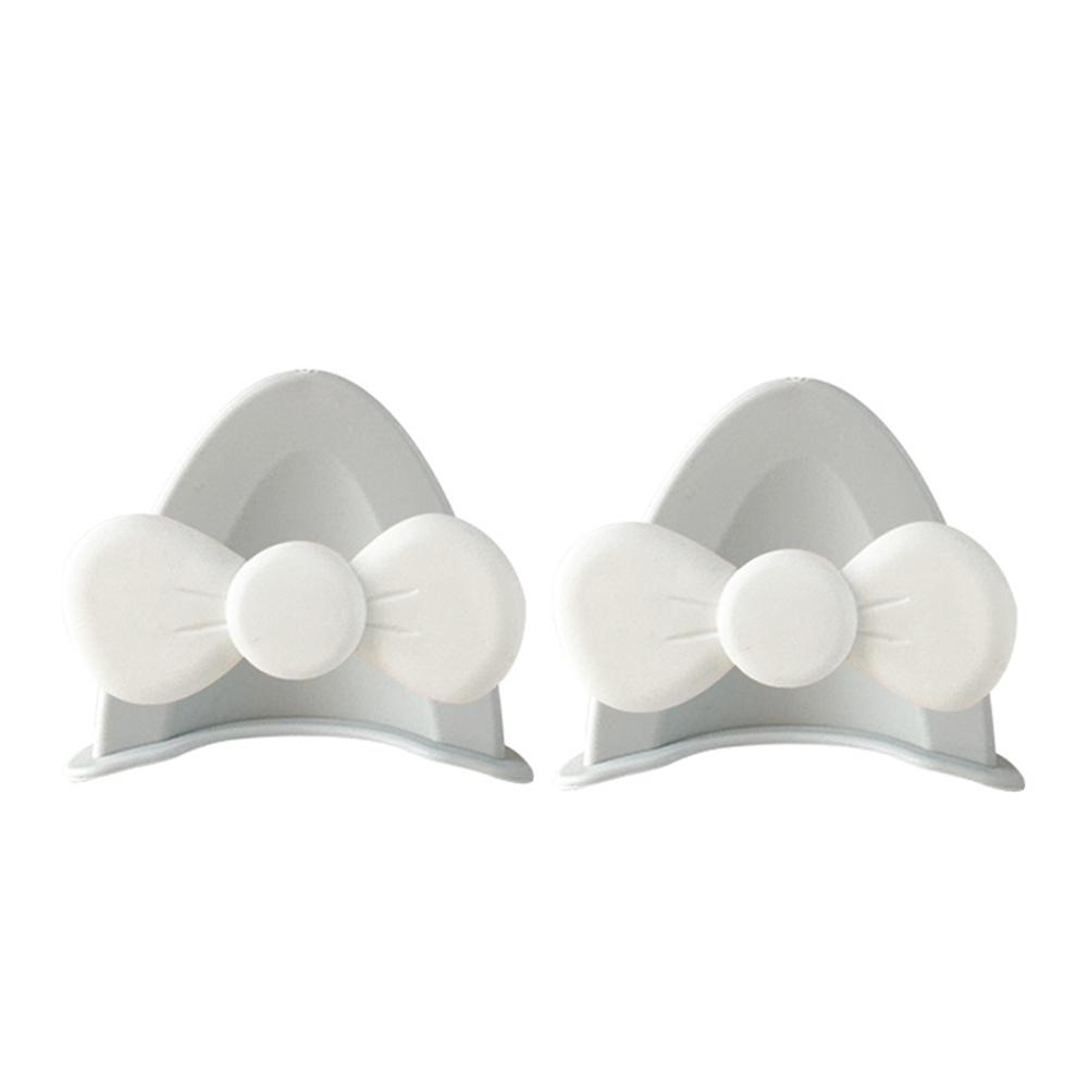 2Pcs Cute Motorcycle Helmet Bear‘s ’Ears with Bow Motocross Electric Bike Helmet and Car Steering Wheel Decroation Accessories Driving Styling