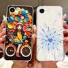For Apple iPhone 16e Case Cute Cat Lion Painted Cover Soft Slim Phone Case For iPhone SE 4 SE4 2025 iPhone16e 5G Back Cover Bags