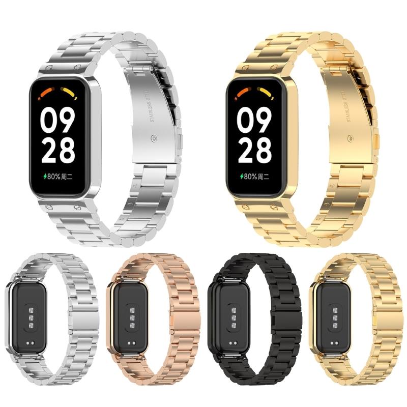 Quick Release Watch Band, Stainless Steel Watch Strap 20mm for Redmi Band 2 Watch Strap for Men Women