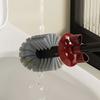 Toilet Brush Household Bell Shape Bathroom Toilet Cleaning Floor Type Deodorant Brush with Base