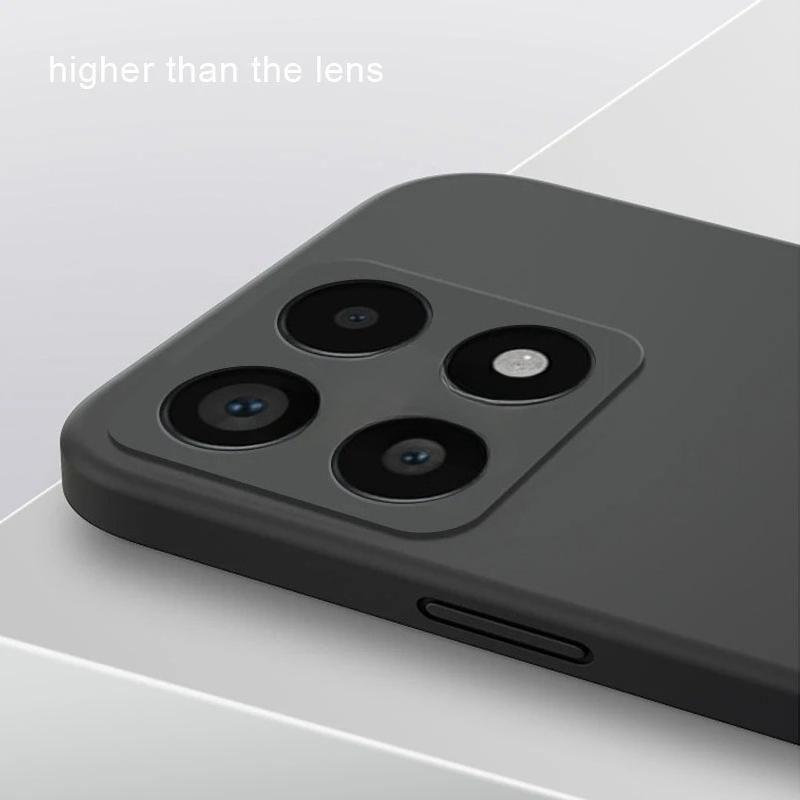 For Xiaomi 15T 14T Pro Case Liquid Silicone Original Plain Rubber TPU Protector Case Xiaomi 13T Pro Poco X6pro Shockproof Cover