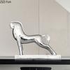Golden/silver Horse Abstract Artwork Animal Statue Desk Decoration Ornaments Modern Horse Resin Sculpture Room Aesthetics Decor