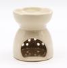 Oil Burner Ceramic Tree of Life Ivory