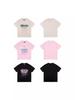 New Trendy Spider Web Print Short Sleeve Men's T-Shirt - Celebrity Style