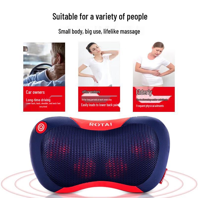 ROTAI K31 Multifunction Neck and Body Massage Pillow