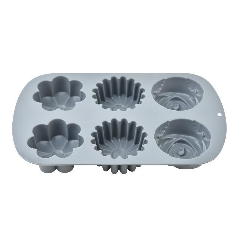 High-Temperature Resistant Silicone Cake Mold for DIY Baking and Steaming