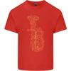 A Tuba Musical InstruUnisexts Brass Band Unisexs Light Cotton Tshirt