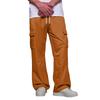 Men's Cargo Pants with Four Pockets Elastic Waist and for Casual Everyday Wear