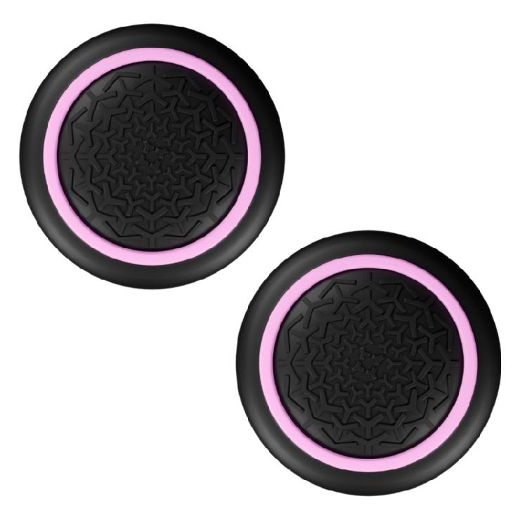 

Double Color Silicone Thumbstick Caps for Controller Anti Slip Texture Easy Installation Enhancing Controller Durability
