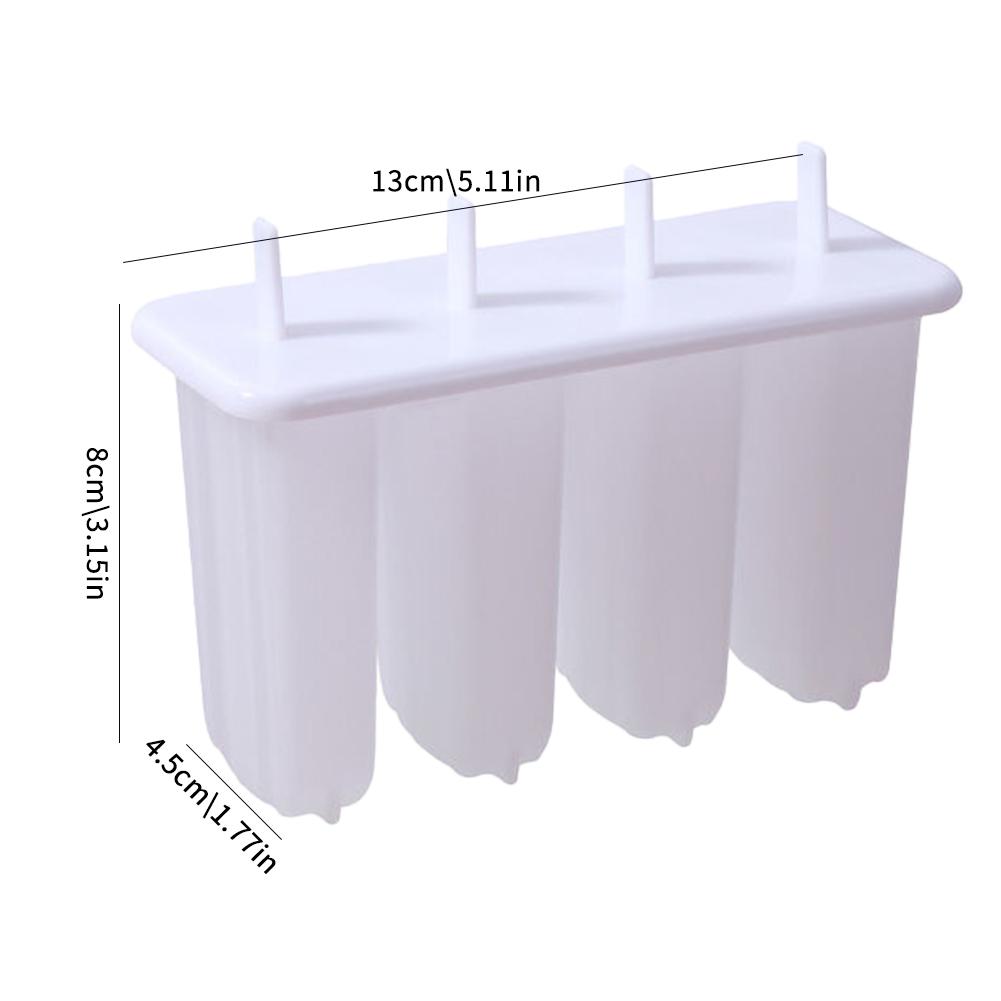 

1 шт. Форма для эскимо Креативная форма для эскимо Силиконовая форма для эскимо DIY Лед Продукт Крышка с палочкой для формы D7D0 White-One size