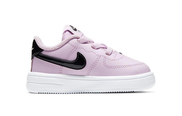 Nike Air Force 1 18 Low top Skateboard Shoes Ice Light Purple Infant And Toddler 905220-500