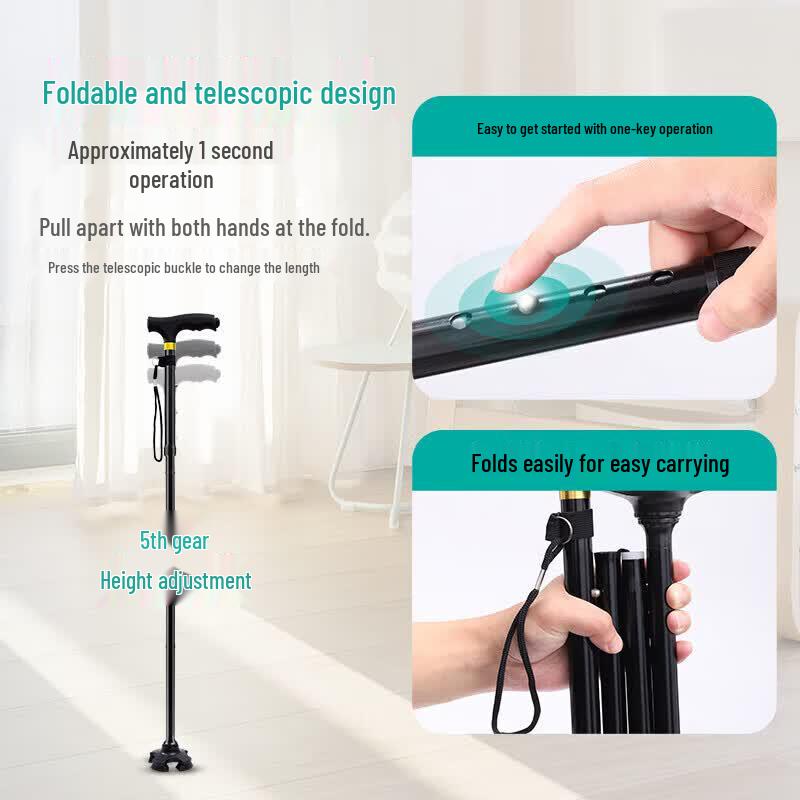 Lefeke Lightweight Folding Walking Cane