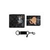 Coach Wallet [Customized Bag] 3 IN 1 Kosmeow Soft and Cute Kitten Hand-painted Line Classic Retro Naughty Cat (Black) Basic Package (Bag + Dust Bag)