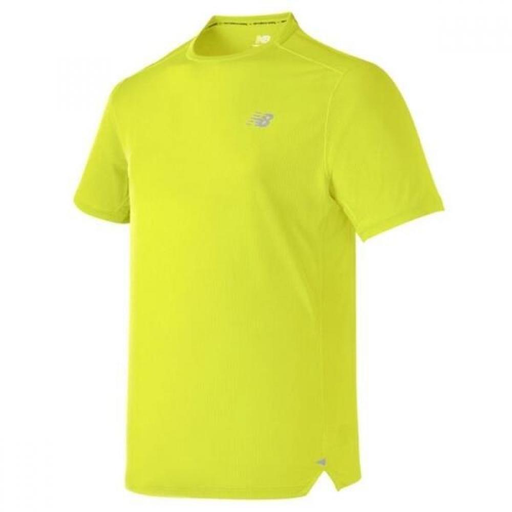 

New Balance Mt01234 Impact Short Sleeve Tees Nbneb46041 Light yellow/95