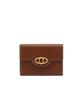Athe Vanessabruno Brown Leather Flap Card Holder Aaho6E361W2