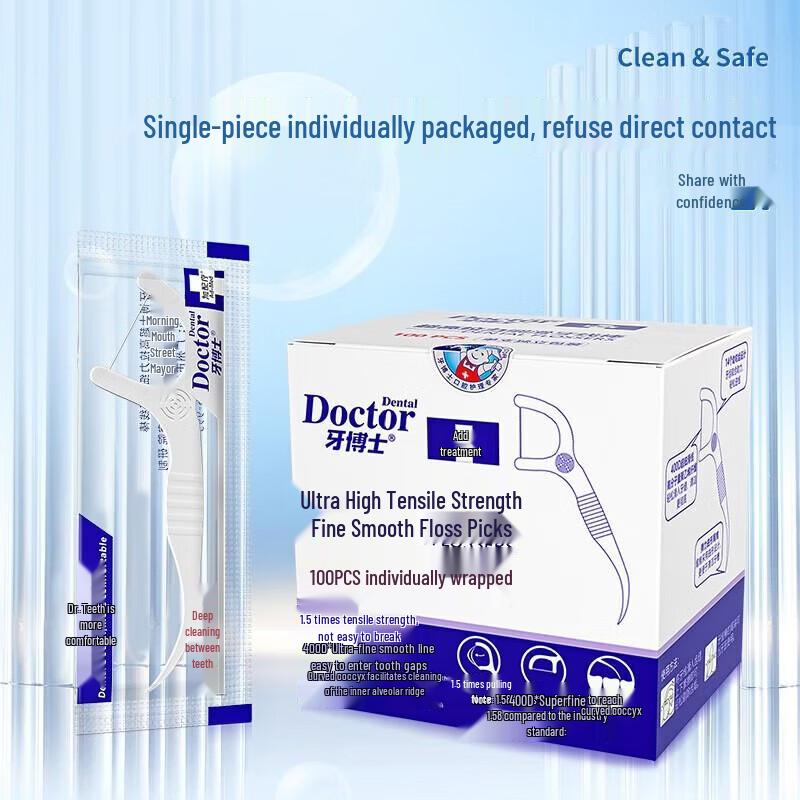 Dr. Tooth Smooth Dental Floss Picks