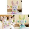 Mermaid Plush Bunny Toy Soft Cuddly Animal For Girls Kids Companion Sleep