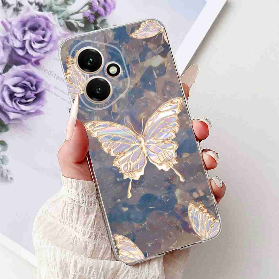 For Honor 400 5G 6.55" Case DNY-NX9 Cartoon Cat Girl Love Soft Silicone TPU Cover For Huawei Honor 400 Global Phone Cases Bumper