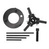 Harmonic Balancer Puller Set Carbon Steel Adjustable 3 Jaw Damper Pulley Puller Replacement for