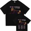 Hilary Duff The Lucky Me Tour 2026 T-Shirt Sommer Baumwolle Kurzarm Damen T-Shirts Sänger Design Grafikdruck T-Shirts Damen Oberteil