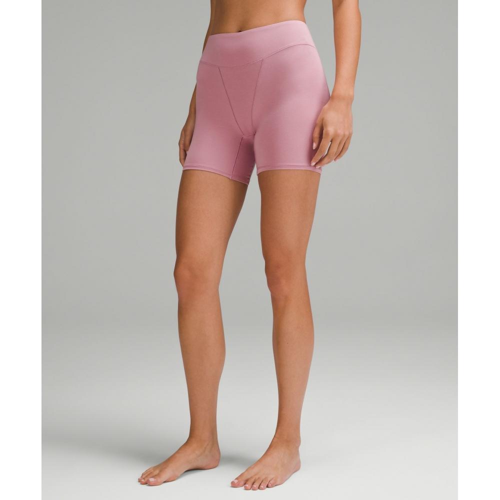 

Lululemon Underease Super High Rise Shortie Underwear 2 Pack Pink Taupe Oil Grey S
