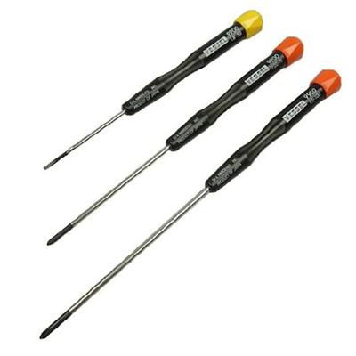 Micro Screwdriver for Precision Set, 3-piece Set, Screws, +00 / +0 / -1.8 (9902)