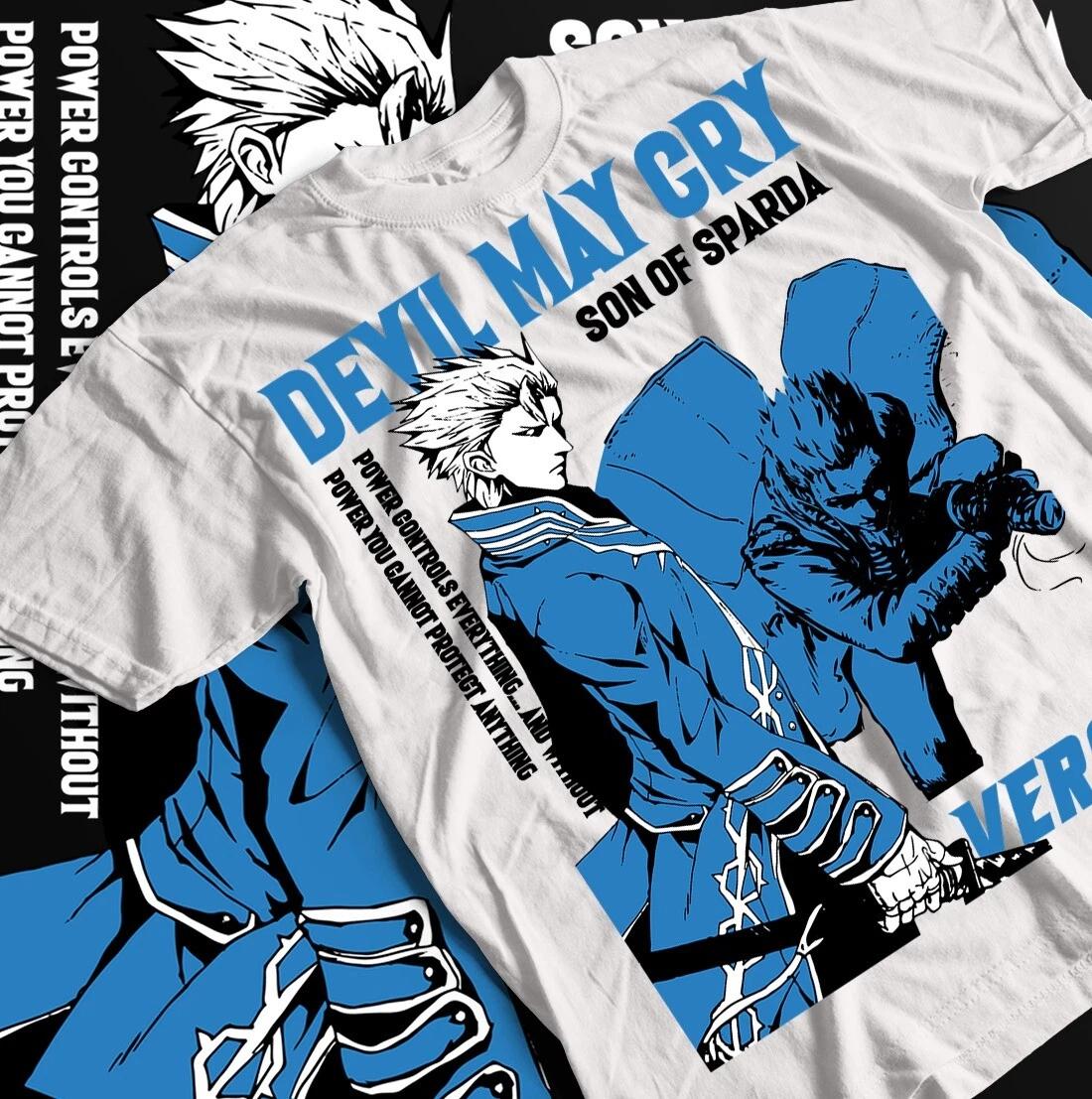 Devil May Cry virgil Unisex Men s Cotton T-Shirt All Size XL