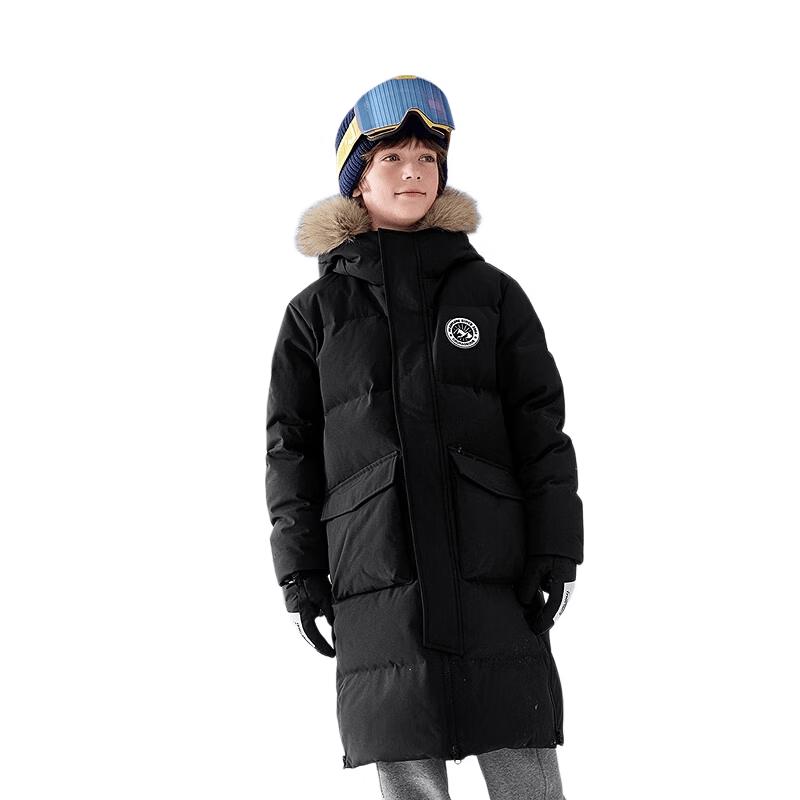 Balabala Kids' Winter Hooded Down Jacket