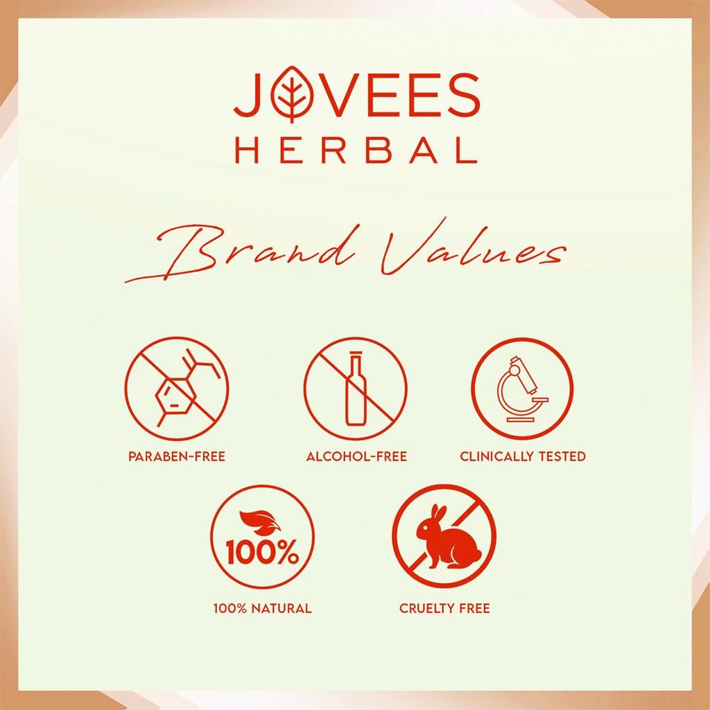 Jovees Herbal Revita Glow Vitamin C Face Serum For Dark Spots, Radiant Skin, Anti Aging & Natural Glow Hydration 30ml