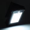 Solar Powered LED Wall Light Waterproof Sensor Lamp Black White with Remote Control