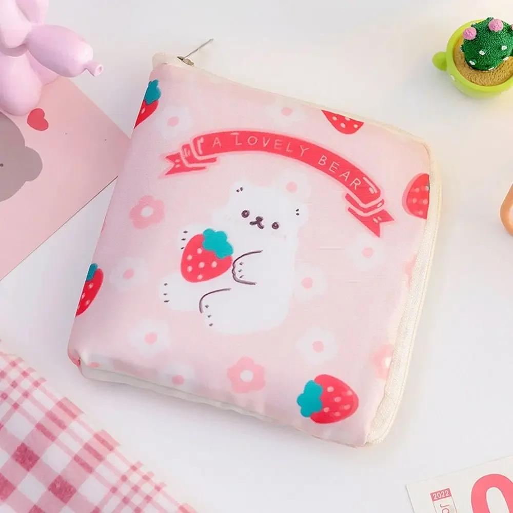 1Pc Sanitary Napkin Storage Bag Waterproof Bag Tampon Pads Coin Purse Travel Makeup Lipstick Pouch Kawaii Data Cables Organizer