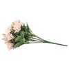 Fake Rose Bouquet Artificial Flowers Silk Bouquet with 7 Heads Perfect Home Decoration for Wedding Party and More