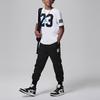 Jordan 23 Estampado de Logotipo de Número Moteado Camiseta Deportiva de Manga Corta para Niños Tops Blanco FV2625-100