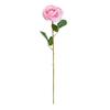 Artificial Flower Branch Artificial Rose Flower Branch Realistic Silk Bloom with Green Leaves Faux Floral Decoration for Home