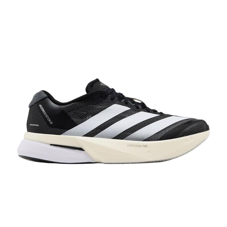 adidas Adizero Boston 13 Core Black Cloud White Grey Five
