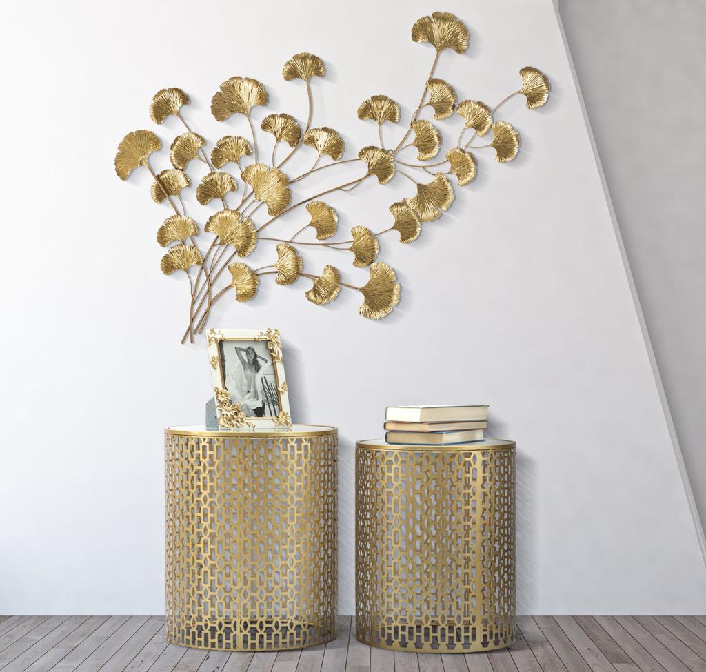 Table Set 2 Pcs Oblin Cm Ø 41X50-37,5X47