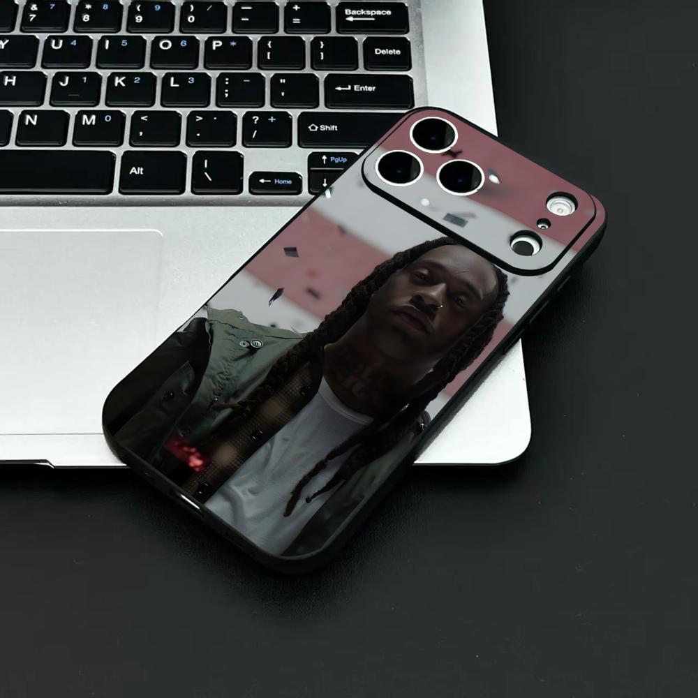 Hip Hop Singer Ty Dolla Sign Phone Case for iPhone 12-17 Air Plus Pro Max Satin Glossy Colorful Great Gift Phone Case