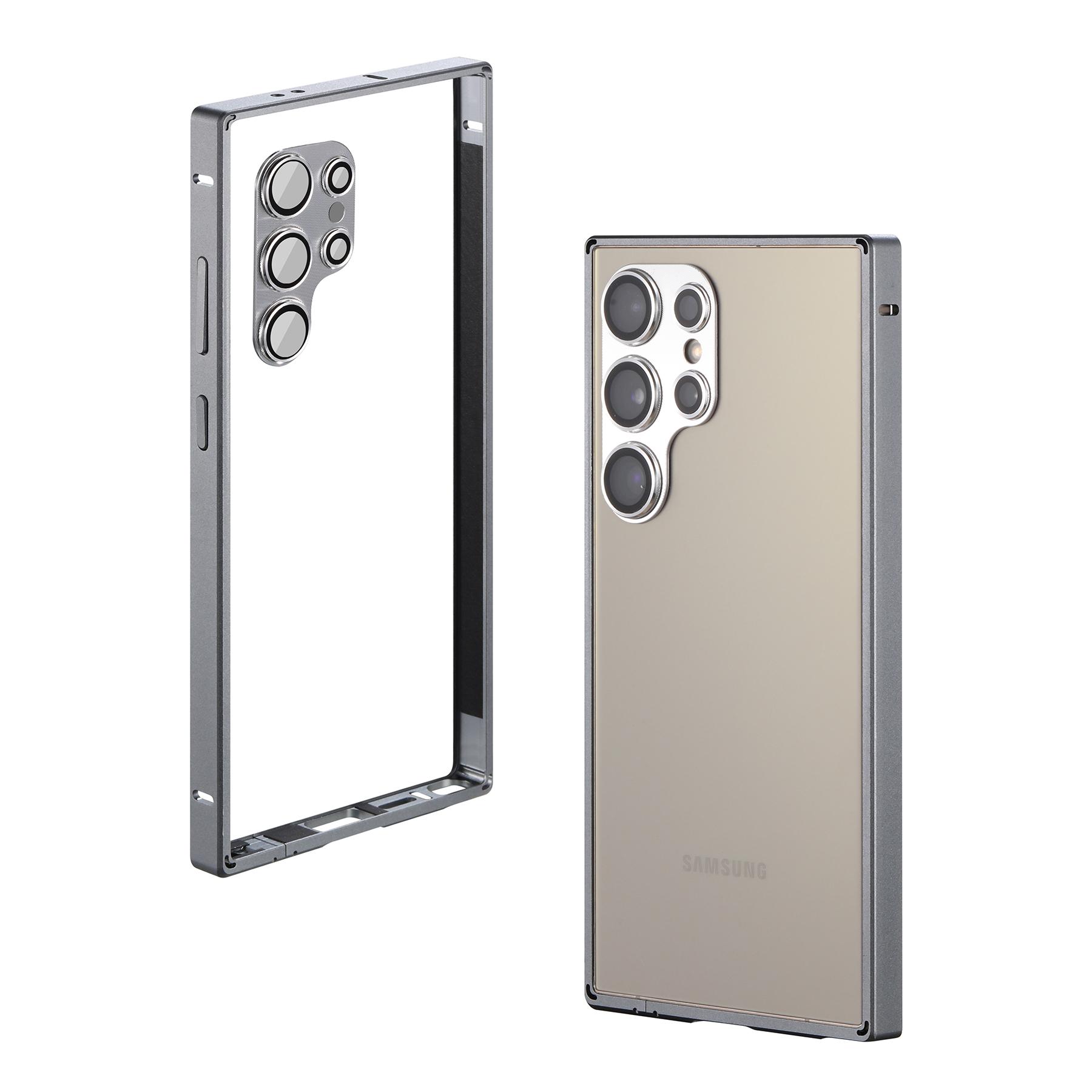 

Металлический бампер из авиационного алюминия для Samsung Galaxy S26Ultra S25 S24 Plus, противоударный чехол с теплоотводом для объектива из сплава Galaxy S25