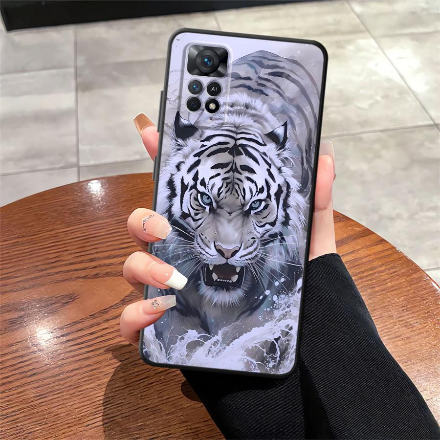Cool Animal Tiger Lion Horse Funda Phone Cover Case for Xiaomi Redmi Note 9 11s 12s 10S 9S 13 Pro Plus 12 Pro 11 7 8 10 14