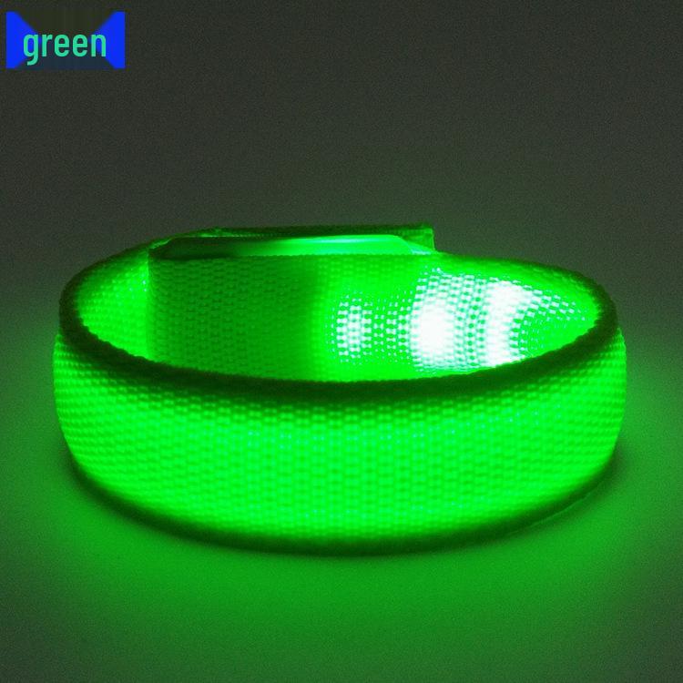 Customizable LED Fluorescent Flashing Wristband - Event Cheering Gift