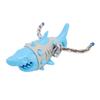 Dog Chew Food Dispensing Toy Tooth Cleaning Shark Shaped Stress Relief Chew Teething Toy for Puppy