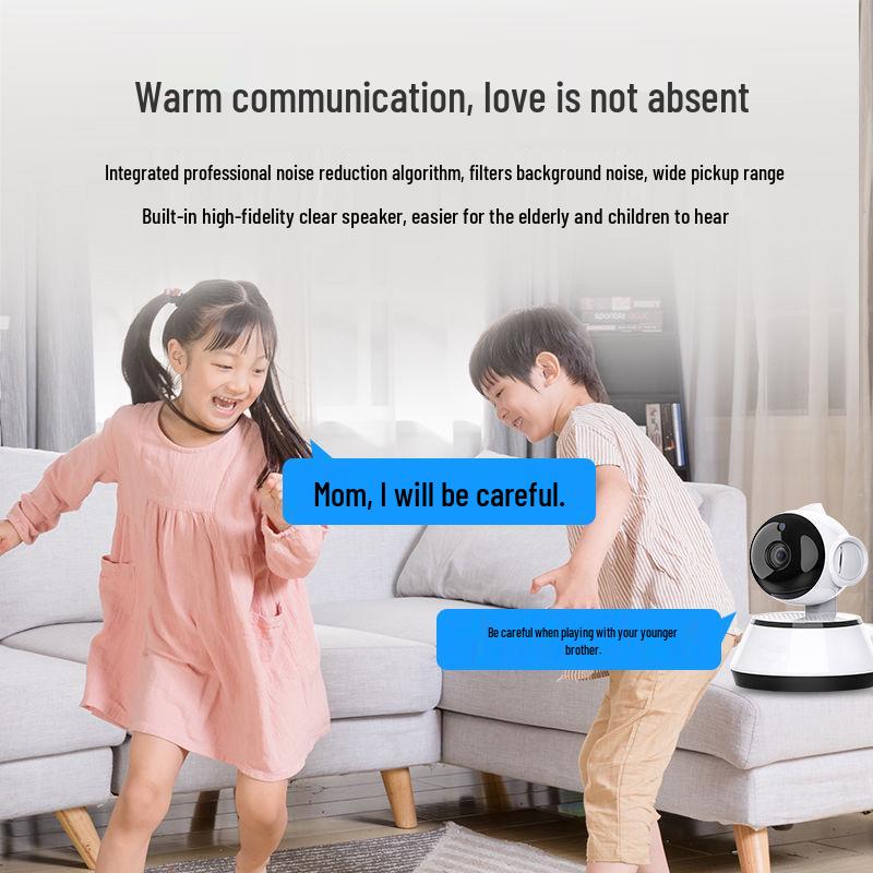 V380 Wireless Smart HD Indoor Surveillance Camera with WiFi Network 