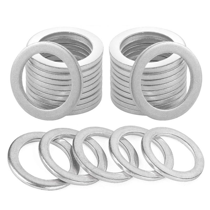 100PCS 90471-PX4-000 Transmission Oil Drain Plug Washers For Honda For Acura