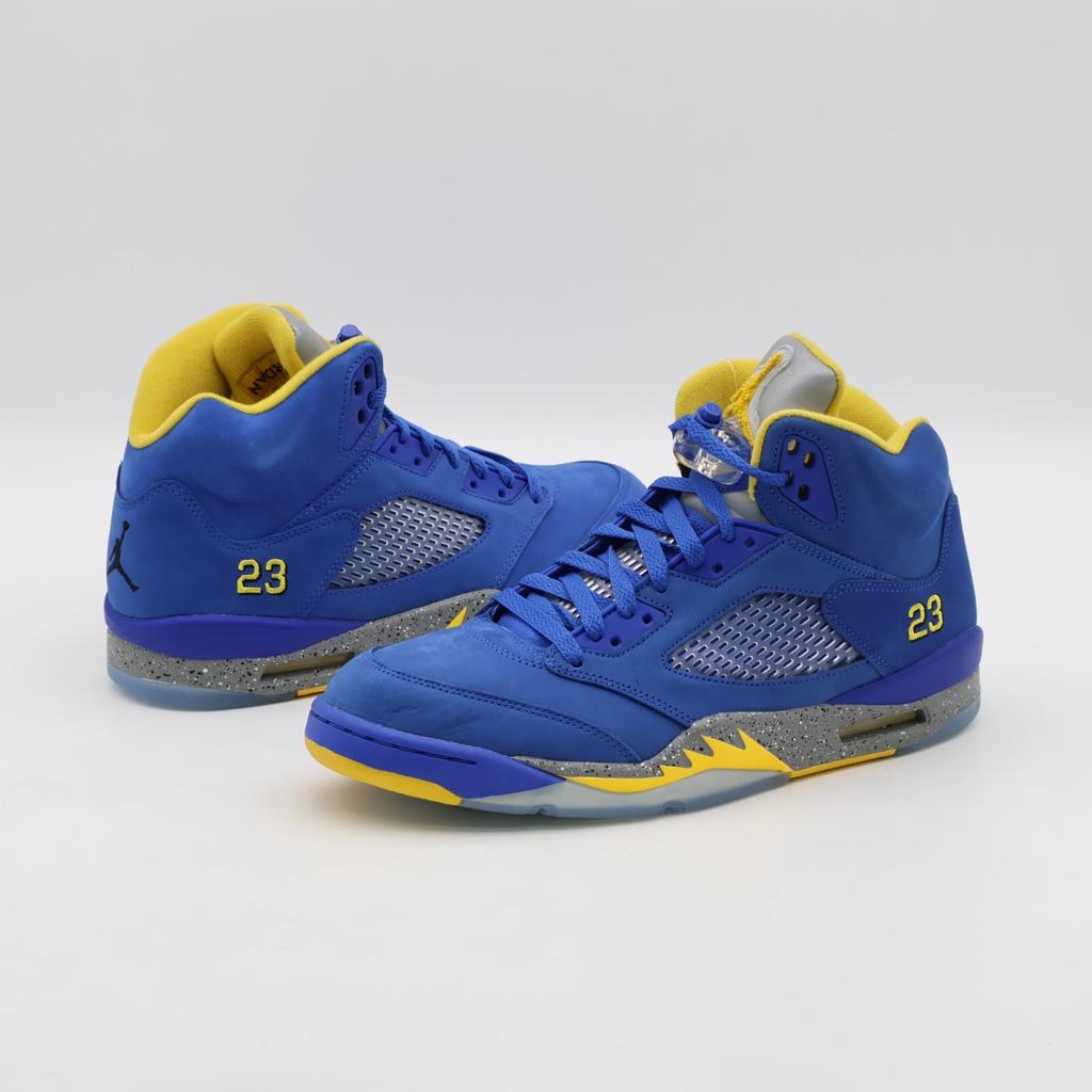 CD2720-400 Nike Air Jordan 5 Retro Laney Varsity Royal Blue Yellow Maize (Men's)
