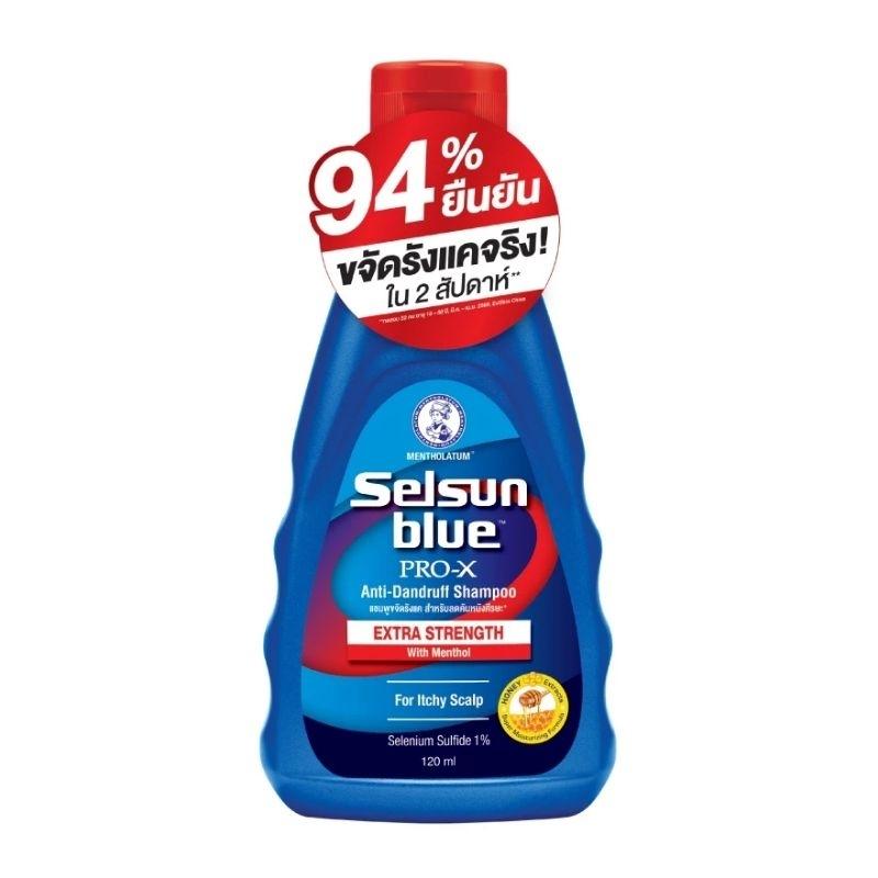 Selsun Blue Šampon proti lupům 120 ml - Pro-X Extra Silný / Extra Hydratační / Pro 2 v 1