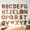 Flower Holder Wooden Hydroponic Planter Shelf A-Z Alphabet Vase Wall Decoration Home Ornaments Retro Flower Pot Indoor Garden