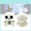 Soft And Adorable Halloween Ghost Plush Toy For 2024 Featuring Cute White Design