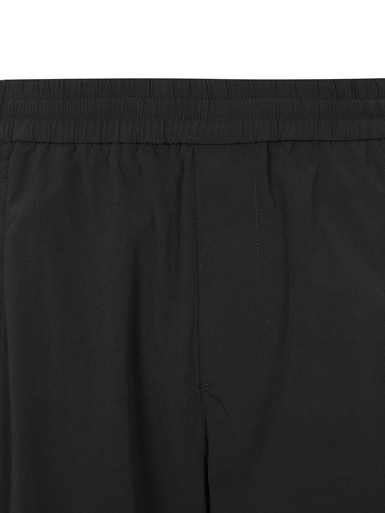 DISCOVERY EXPEDITION Freshvent Men'S Material Mix Parachute Cargo Pants (Black)
